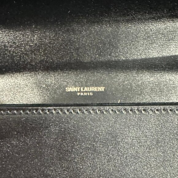 SAINT LAURENT BELLECHASSE Medium Leopard-Print Pony-Effect Smooth Leather - Picture 4 of 5